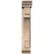 Ekena Millwork Merced Traditional Smooth Bracket w/ Offset Brace, Douglas Fir, 5 1/2"W x 20"D x 32"H BKT0604X20X32MRC01SDF - alternate 3